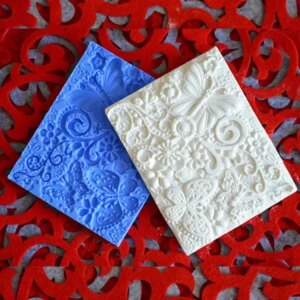 Tranquil Garden - Texture Bas-Relief Silicone Moulds
