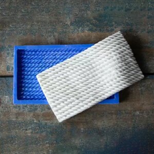 Woven Rope - Texture Bas-Relief Silicone Moulds