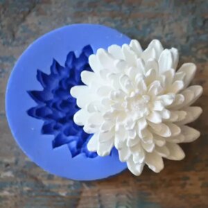 Chrysanthemum - Ornate Flower Silicone Moulds
