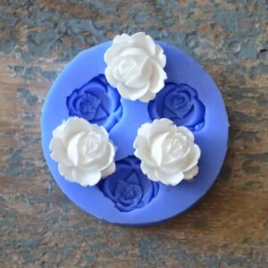 Perfect Trio - Ornate Flower Silicone Moulds