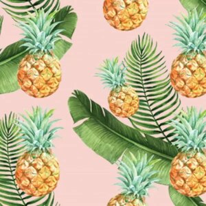 Pineapple Crown Printed Edible Icing Sheet