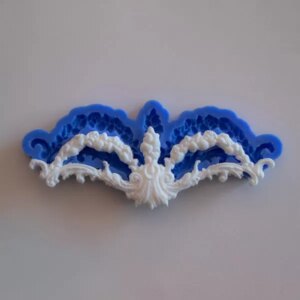 Vintage Drape Border Silicone Mould