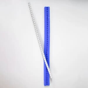 A string of Pearls Border Silicone Mould