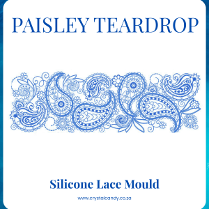 Paisley Teardrop Lace Mould
