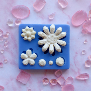 Crystal Flowers - Silicone Mould