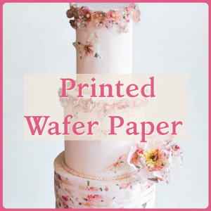 Printed Wafer Paper Designs