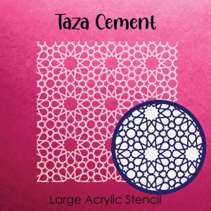 Taza Cement - Large Acrylic Stencils