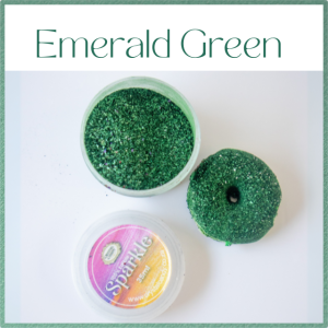 Edible Sparkles: Emerald Green