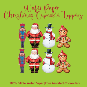 Wafer Paper Christmas Characters