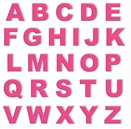 Alphabet (A-Z) - Cake Template