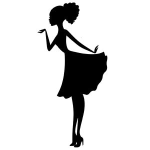 Little Miss Princess – Set 2 -Barbie Inspired- Line Art Silhouette