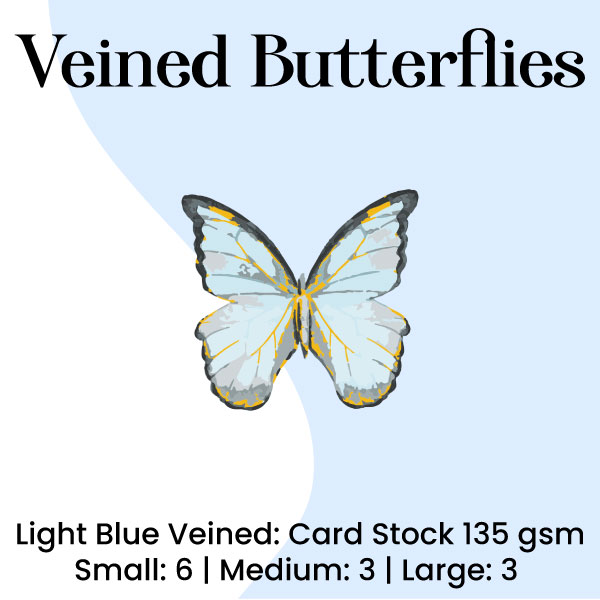 Veined - Craft Butterflies - Image 3