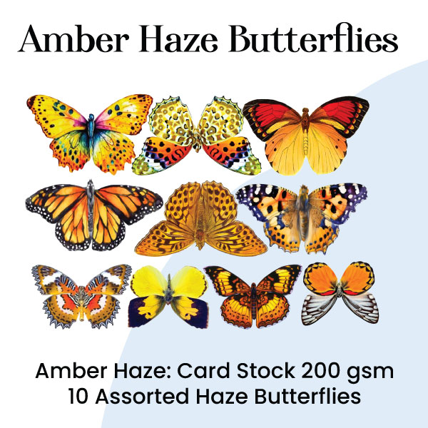 Amber Haze- Craft Butterfly
