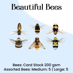 Beautiful Bees Craft Bees