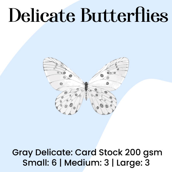 Delicate - Craft Butterflies - Image 4