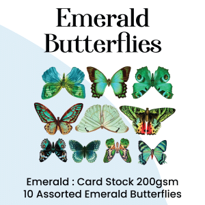 Emerald Haze- Craft Butterfly