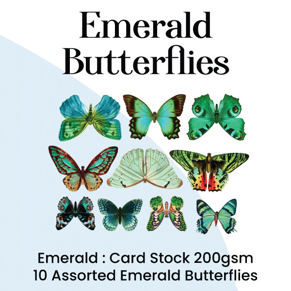 Emerald Haze- Craft Butterfly