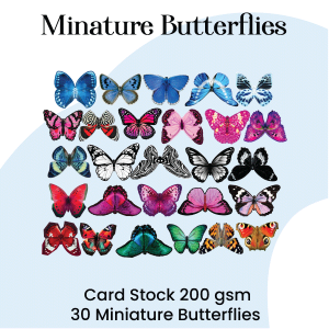 Mini Butterflies Mixed- Craft Butterfly
