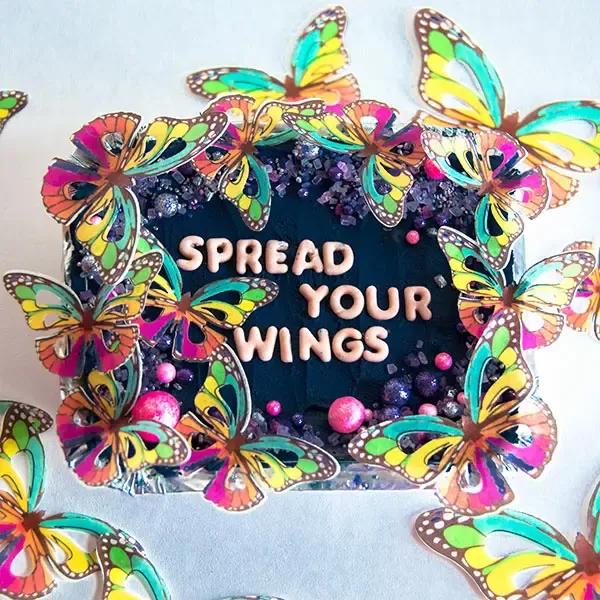 Rainbow - Wafer Paper Butterflies - Image 3
