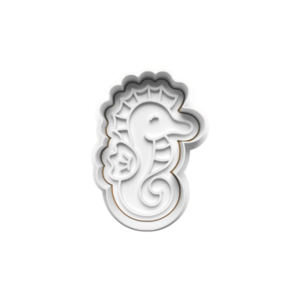 Sea Horse - Cookie Cutter & Stamp Set