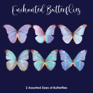 Enchanted - Wafer Paper Butterflies