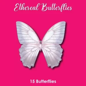Ethereal - Eco Wafer Paper Butterflies