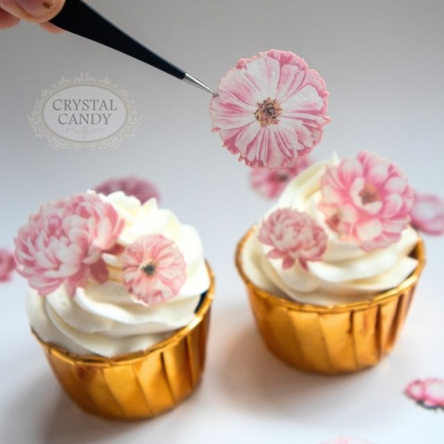 Mini Splendid Peony - Wafer Paper - Image 2