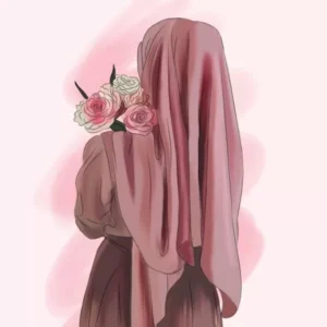 Blush Hijab  - Printed Wafer Paper