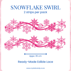 Snowflake Swirl - Ready Made Lace