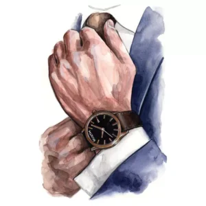Time is Money - Printed Wafer Paper