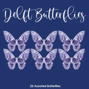 Delft - Wafer Paper Butterflies