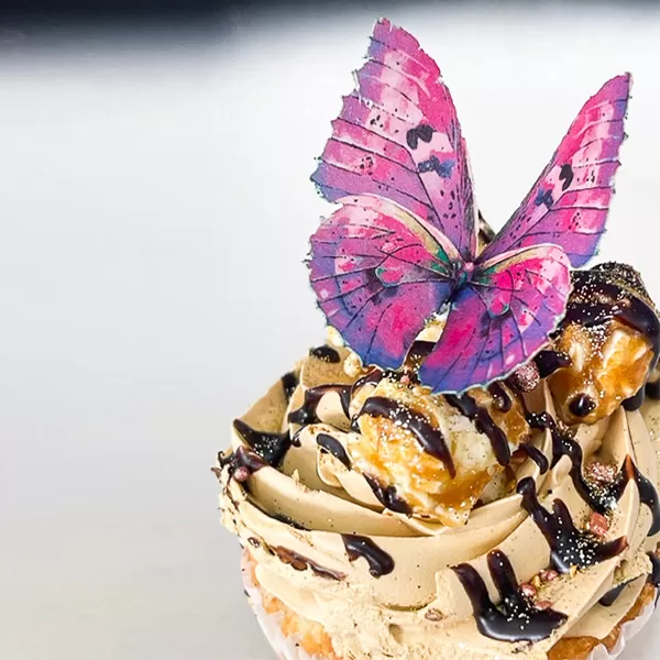 Magenta Haze - Wafer Paper Butterflies - Image 7
