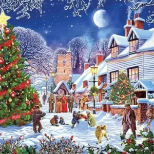 Snow Time - Printed Edible Icing Sheet