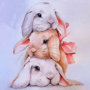Baby Bunny - Printed Edible Icing Sheet