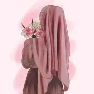 Blush Hijab - Printed Edible Icing Sheet