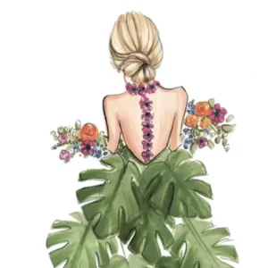 Tropical Beauty - Printed Edible Icing Sheet