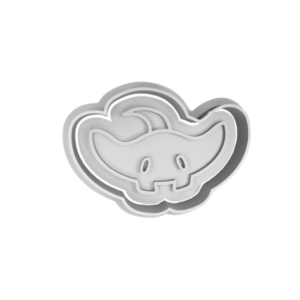 Manta Ray - Cookie Cutter & Stamp Set