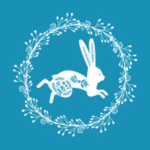 Big Bunny Rabbit - Mesh Stencil