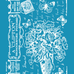 Bromogravure Postcard - Mesh Stencil