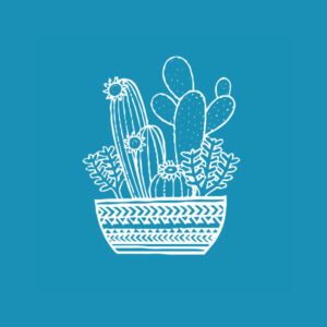 Cactus 1 - Mini Mesh Stencils