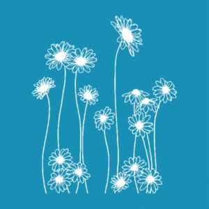 Sunflower Vine - Mini Mesh Stencils