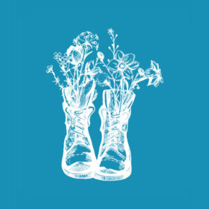 Flower Boots - Mini Mesh Stencils