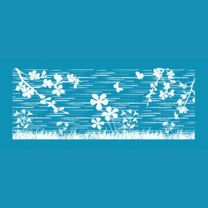 Flower Fields - Maxi Mesh Stencil