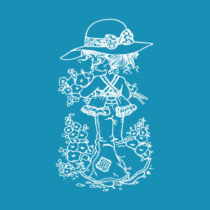 Garden Girl - Mini Mesh Stencils