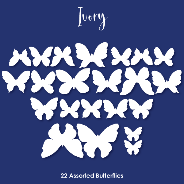 Ivory Butterflies