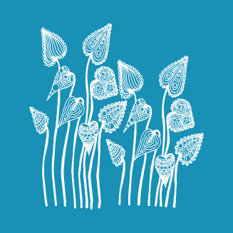 Mandala Vine - Mini Mesh Stencils