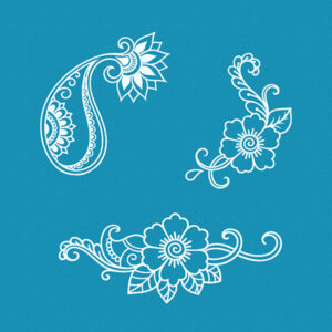 Mehndi - Mini Mesh Stencils