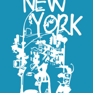 Modern New York - Mesh Stencil