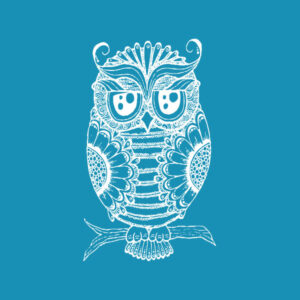 Owl Mandala - Mini Mesh Stencils