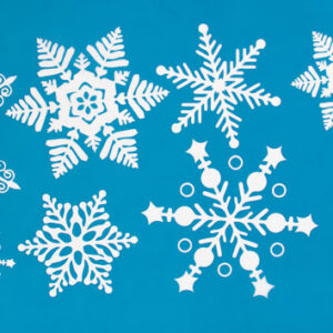 Snowflakes - Mesh Stencil